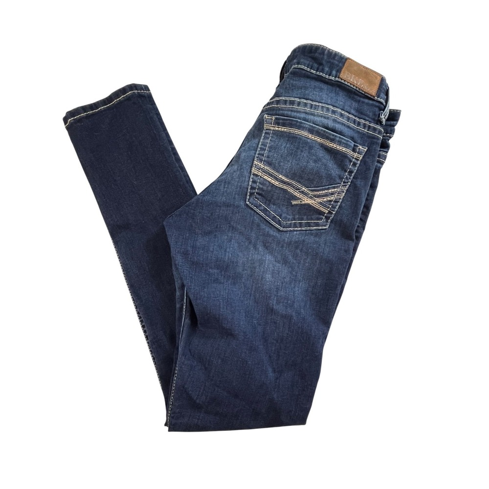 BKE Women's Payton Taper Slim Straight Leg 29L BPL1817 Jean 29x33 1/2 Waist‎ 32"